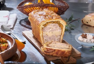 Pâté en croûte au foie gras