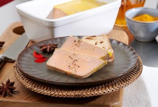 Terrine de foie gras mi-cuit à l'Armagnac